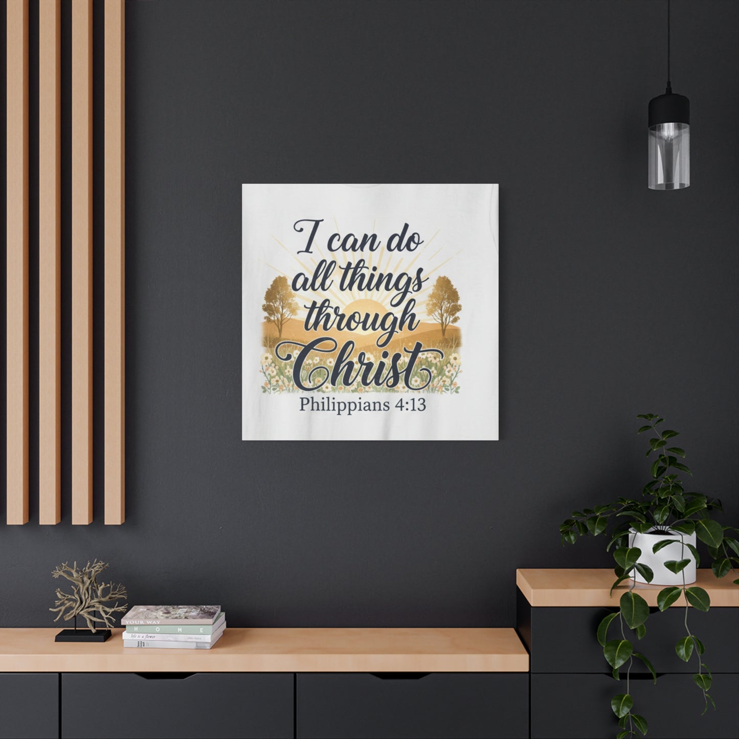 Inspirational Christian wall hanging