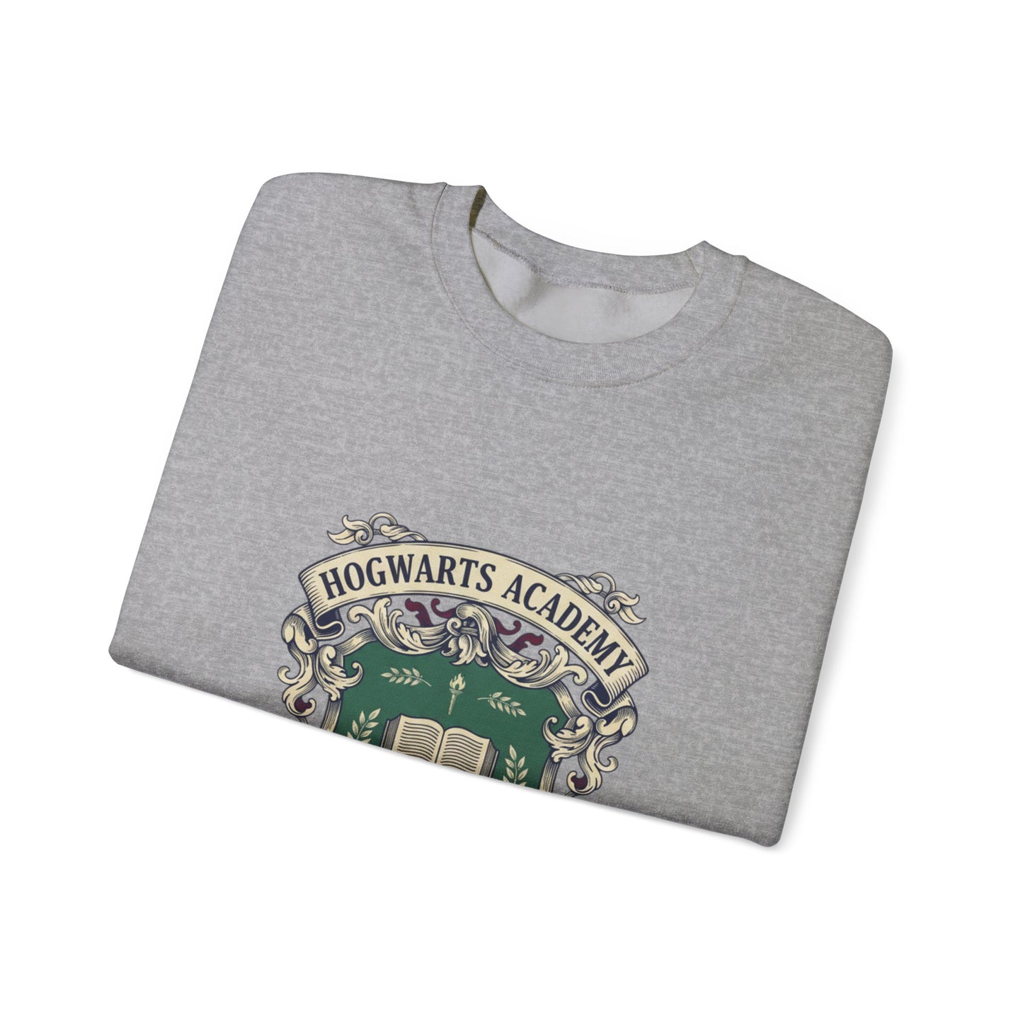 Hogwarts Ivy-Style Emblem Sweatshirt | Old Money Crest, Collegiate Club Logo