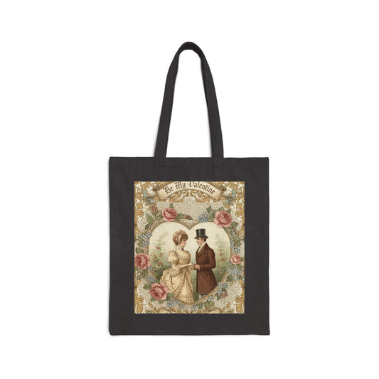 Vintage Americana Illustration Tote | Retro Diner Roadside, Weathered Cream