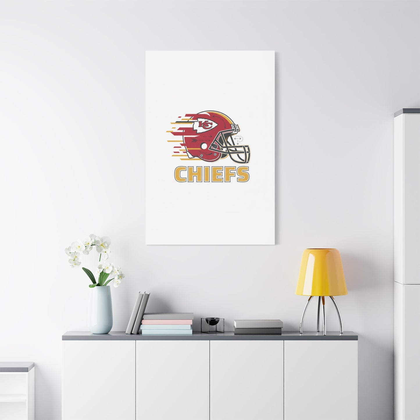 KC Chiefs Canvas  Wall Art