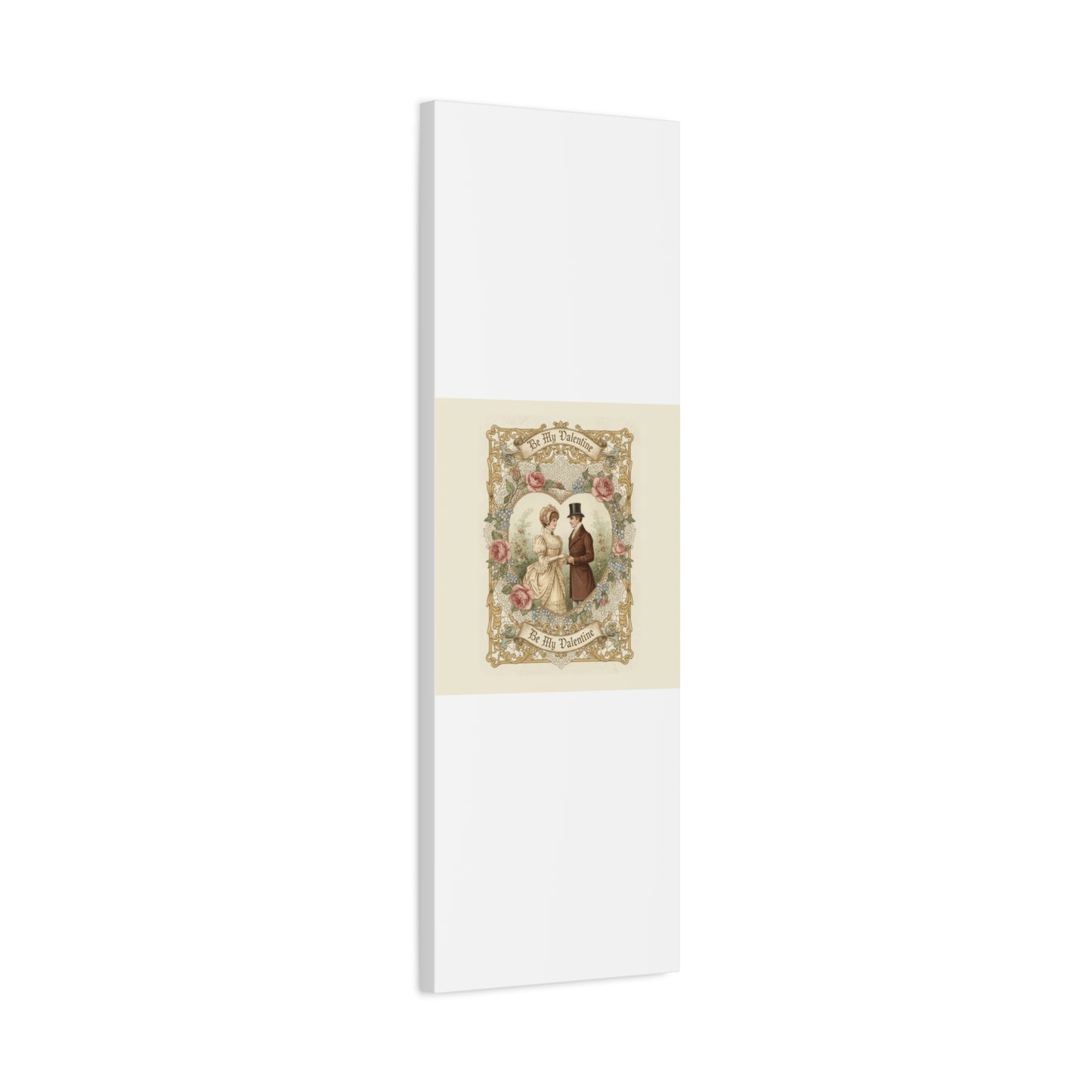 Victorian Valentine Print Canvas | Retro Americana, Vintage Romance