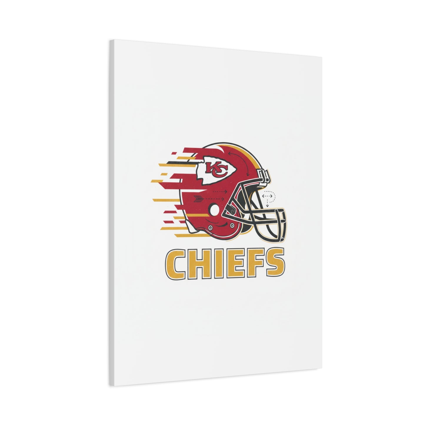 KC Chiefs Canvas  Wall Art