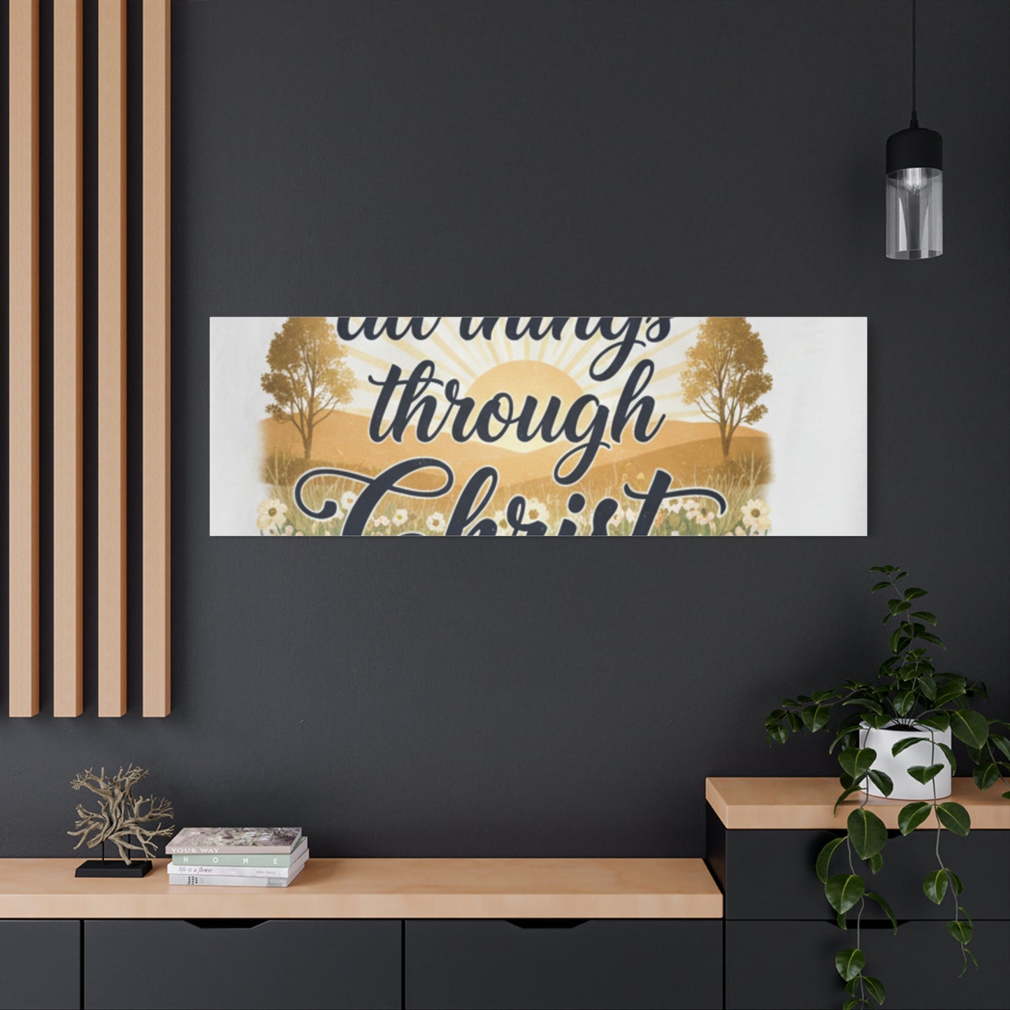 Inspirational Christian wall hanging