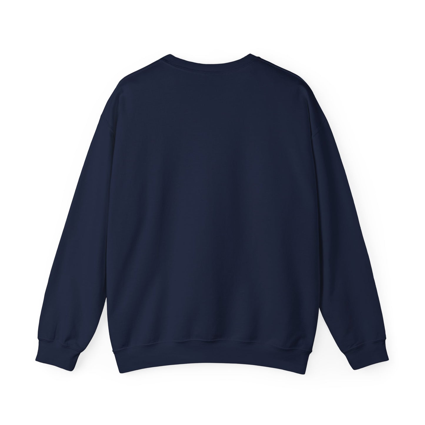 Chased by Buffalo Crewneck Sweatshirt | friendly sarcasm design, soft humor print