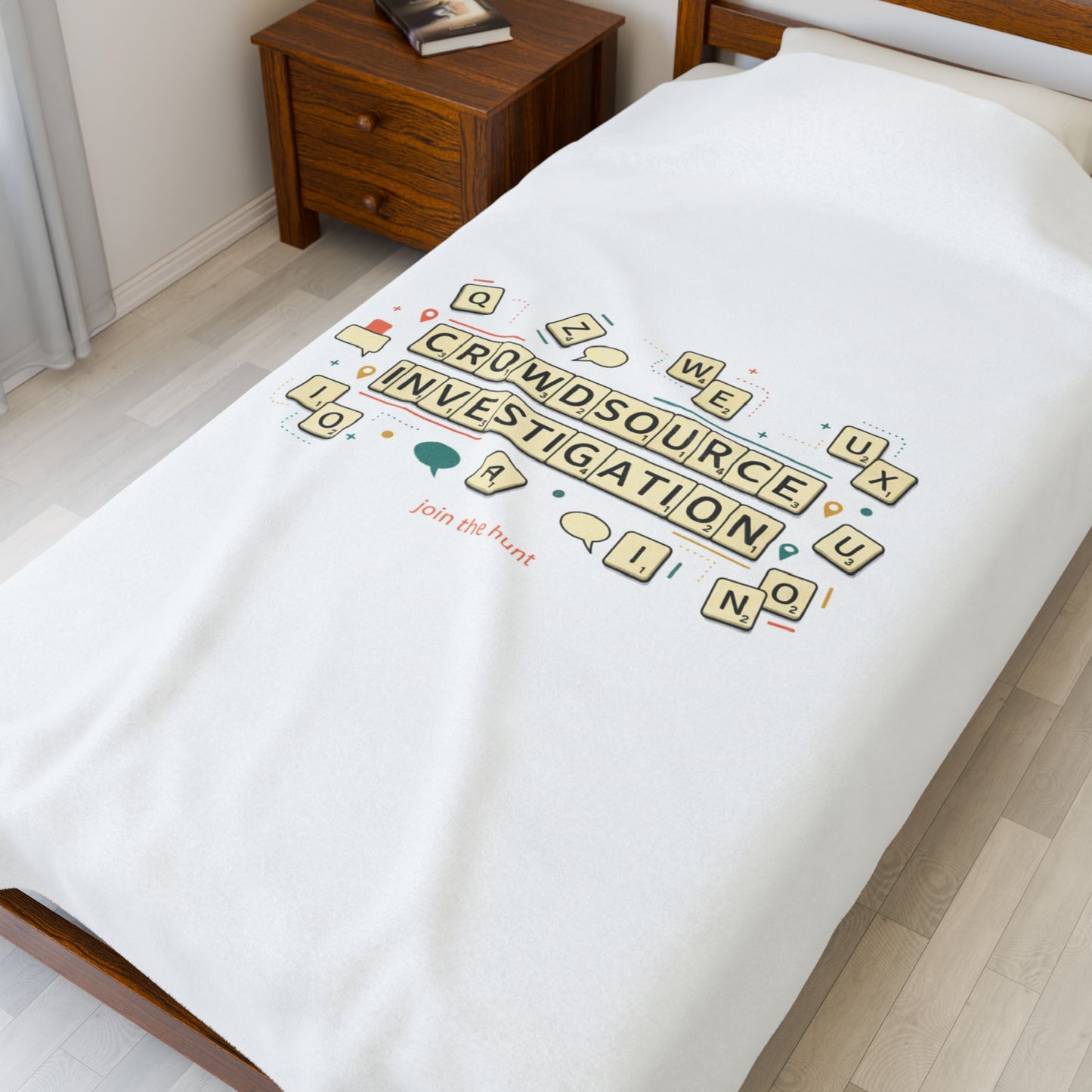 Crowdsource Investigation Blanket | Gaming Pixel Art, Indie RPG UI