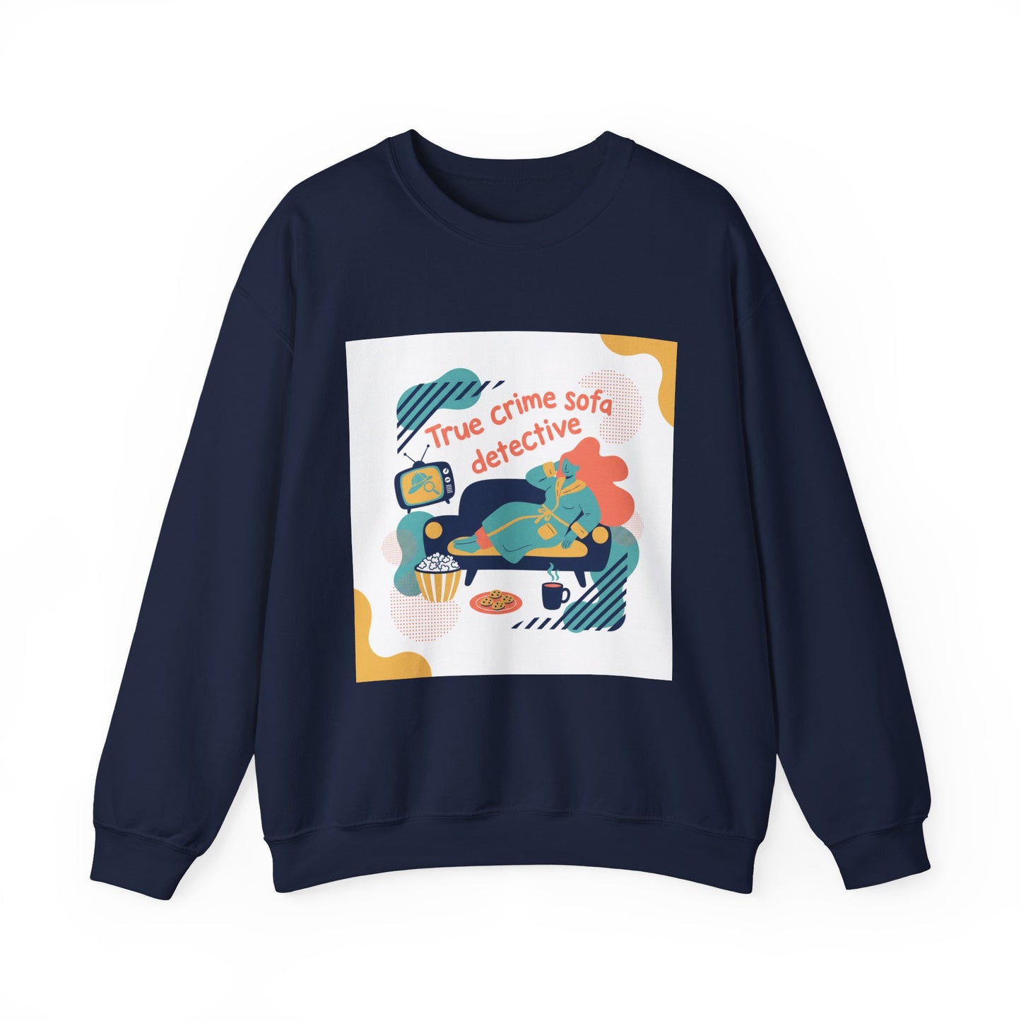 True Crime Sofa Detective Sweatshirt