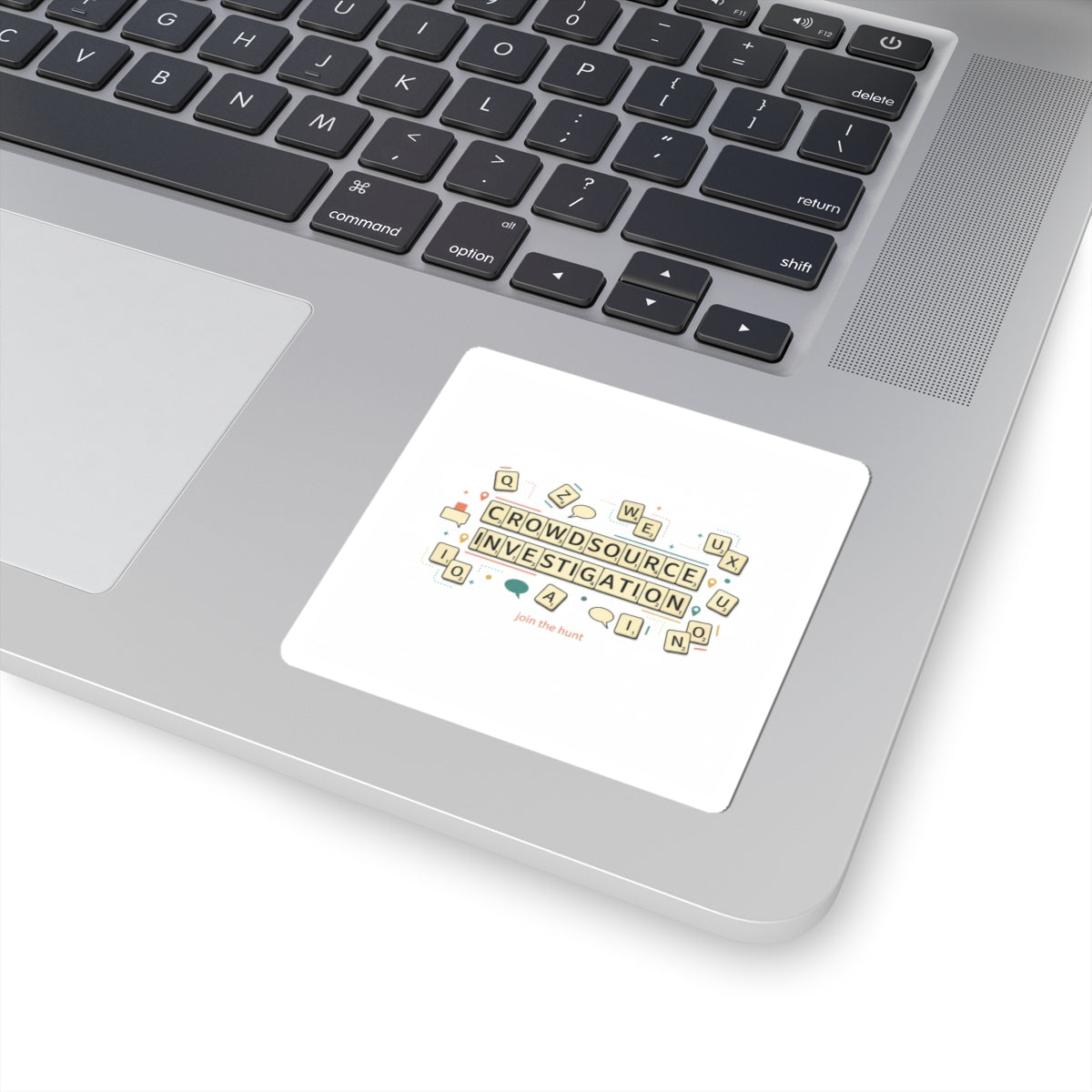 Crowdsource Investigation Sticker | Gaming Pixel UI, indie streamer meme