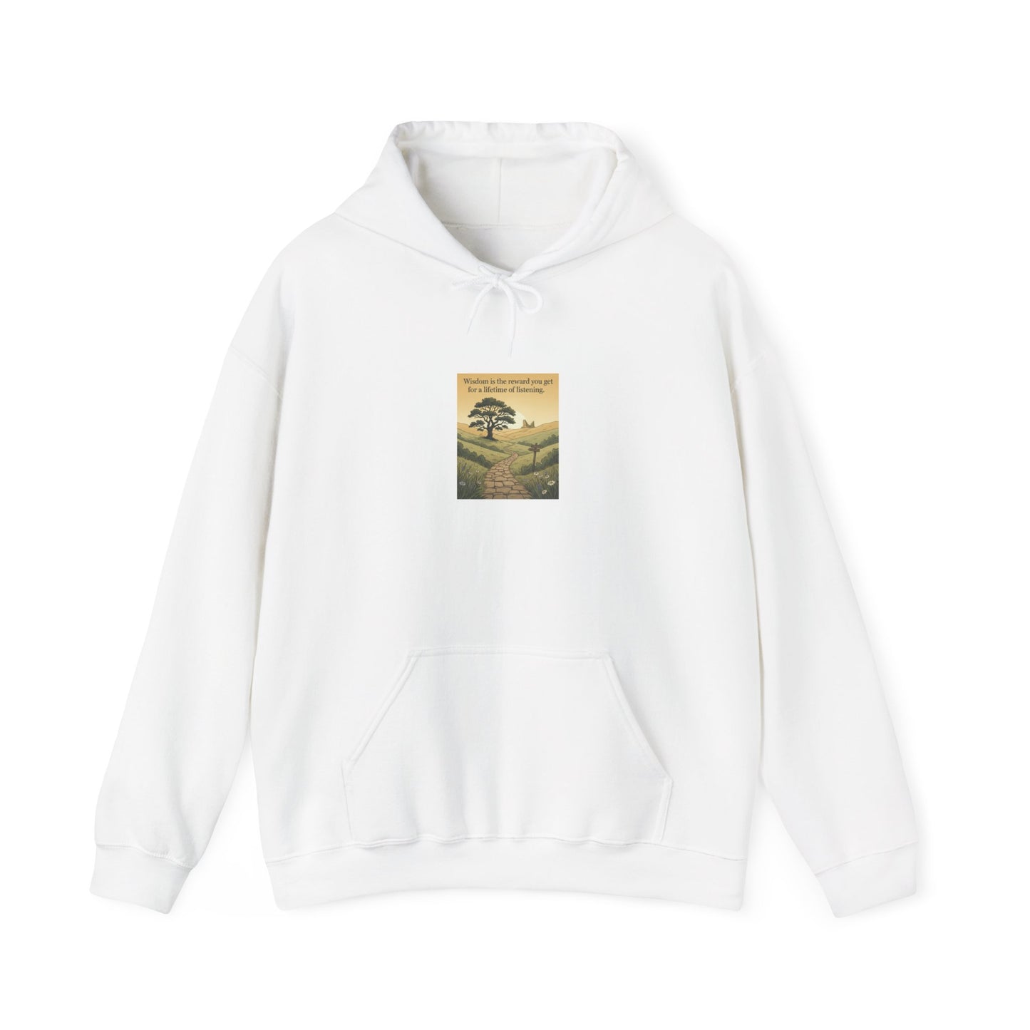Wisdom quote hoodie