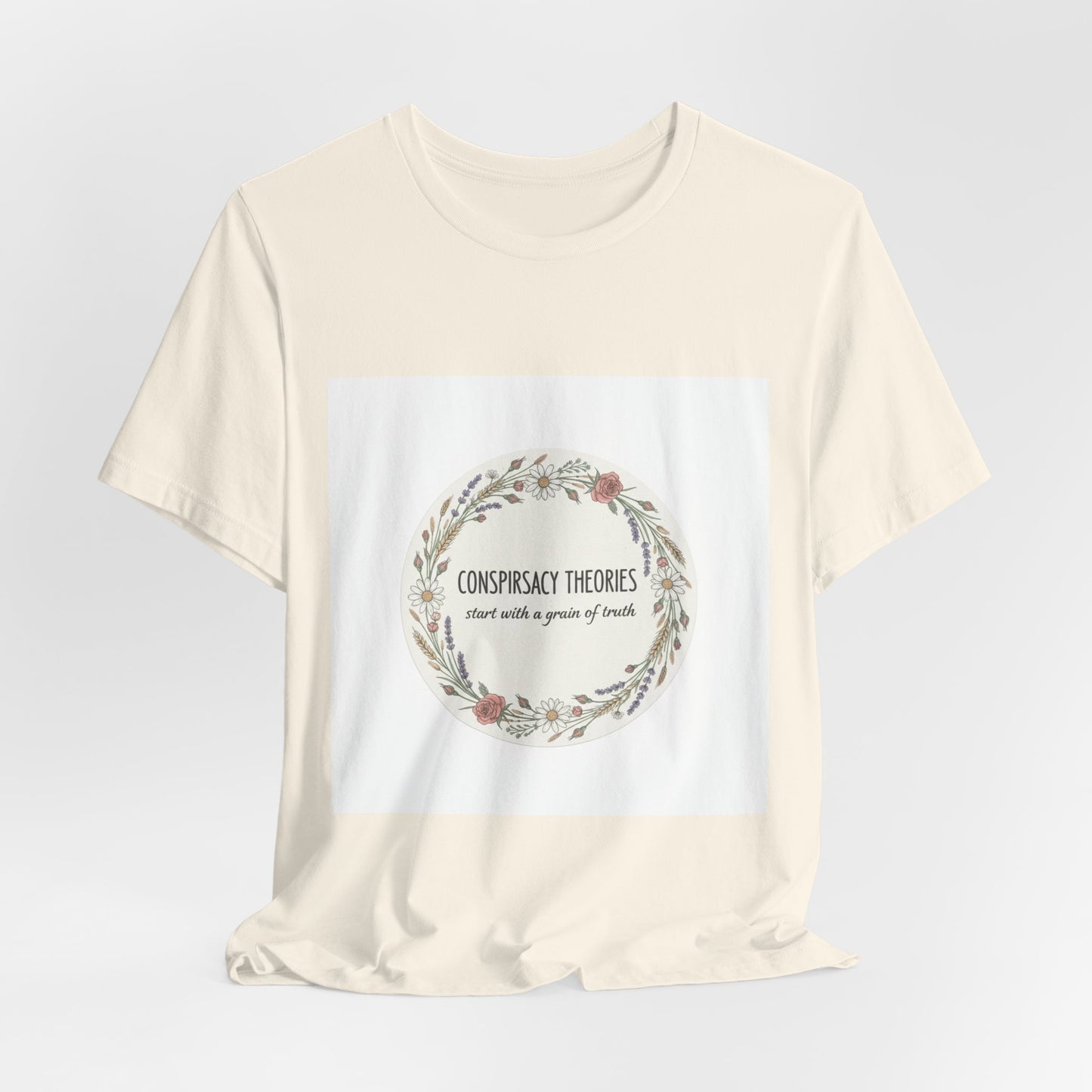 Conspiracy Theories Wreath Tee