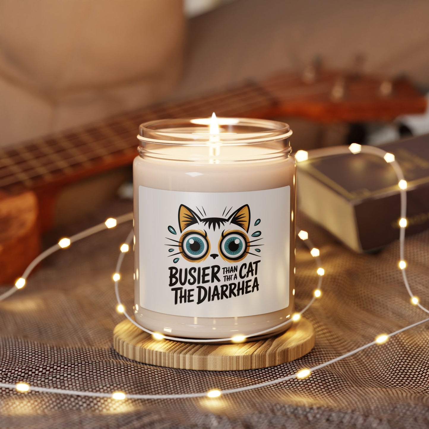 Funny cat | Soy Jar Candle