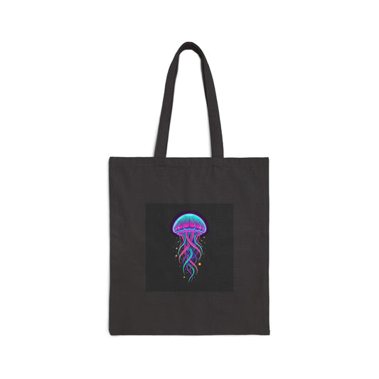 Neon Jellyfish Tote