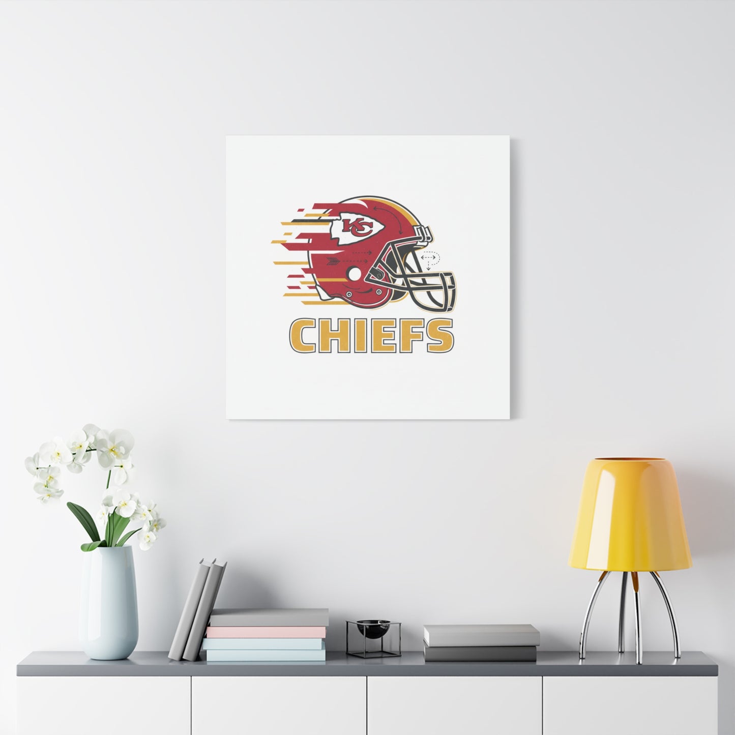 KC Chiefs Canvas  Wall Art