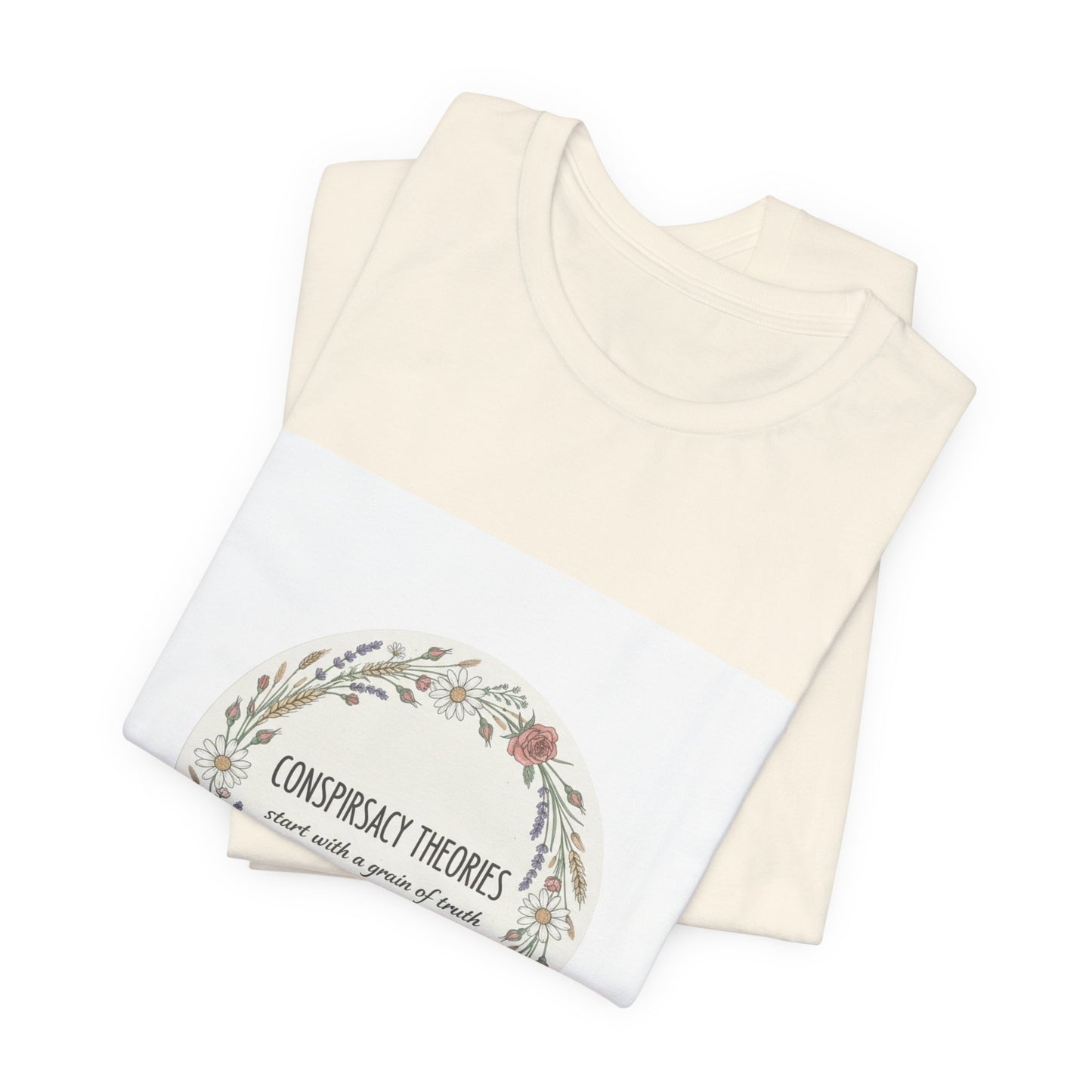 Conspiracy Theories Wreath Tee