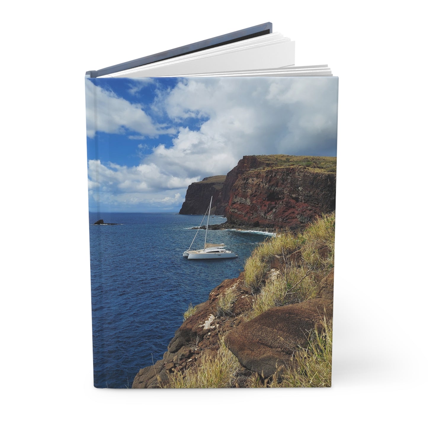 Hawaii Coastal and sunset--- Hardcover Journal