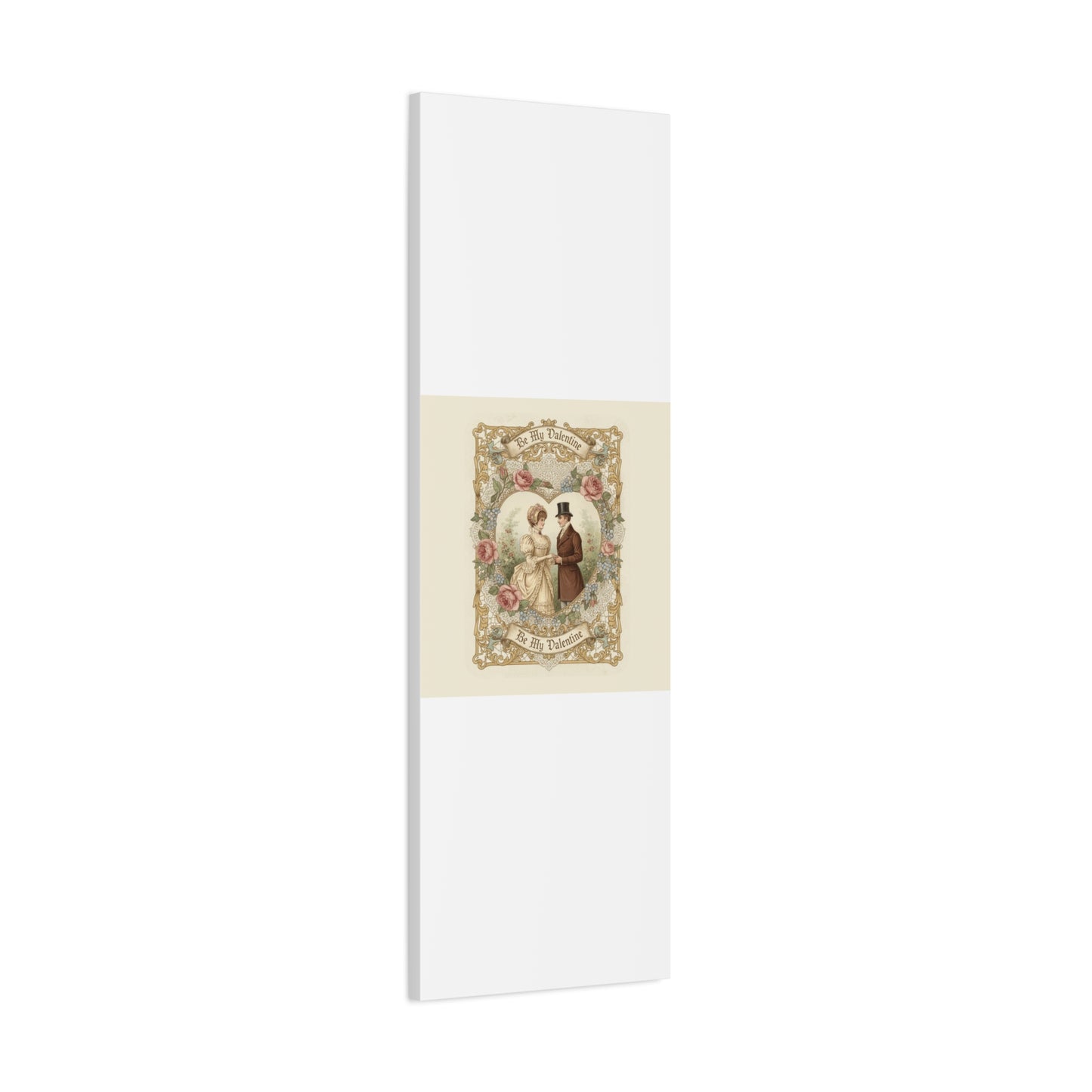 Victorian Valentine Print Canvas | Retro Americana, Vintage Romance
