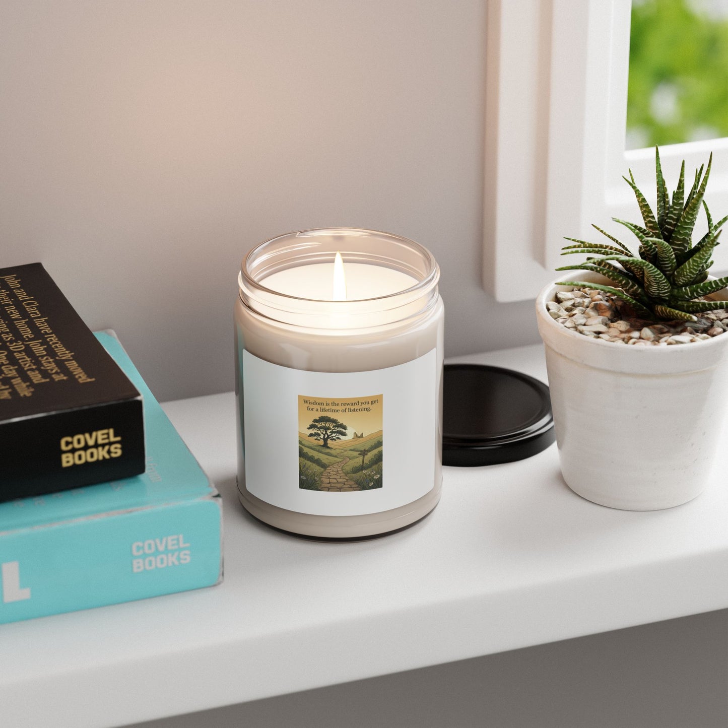 Wisdom candle--Soy 9oz,