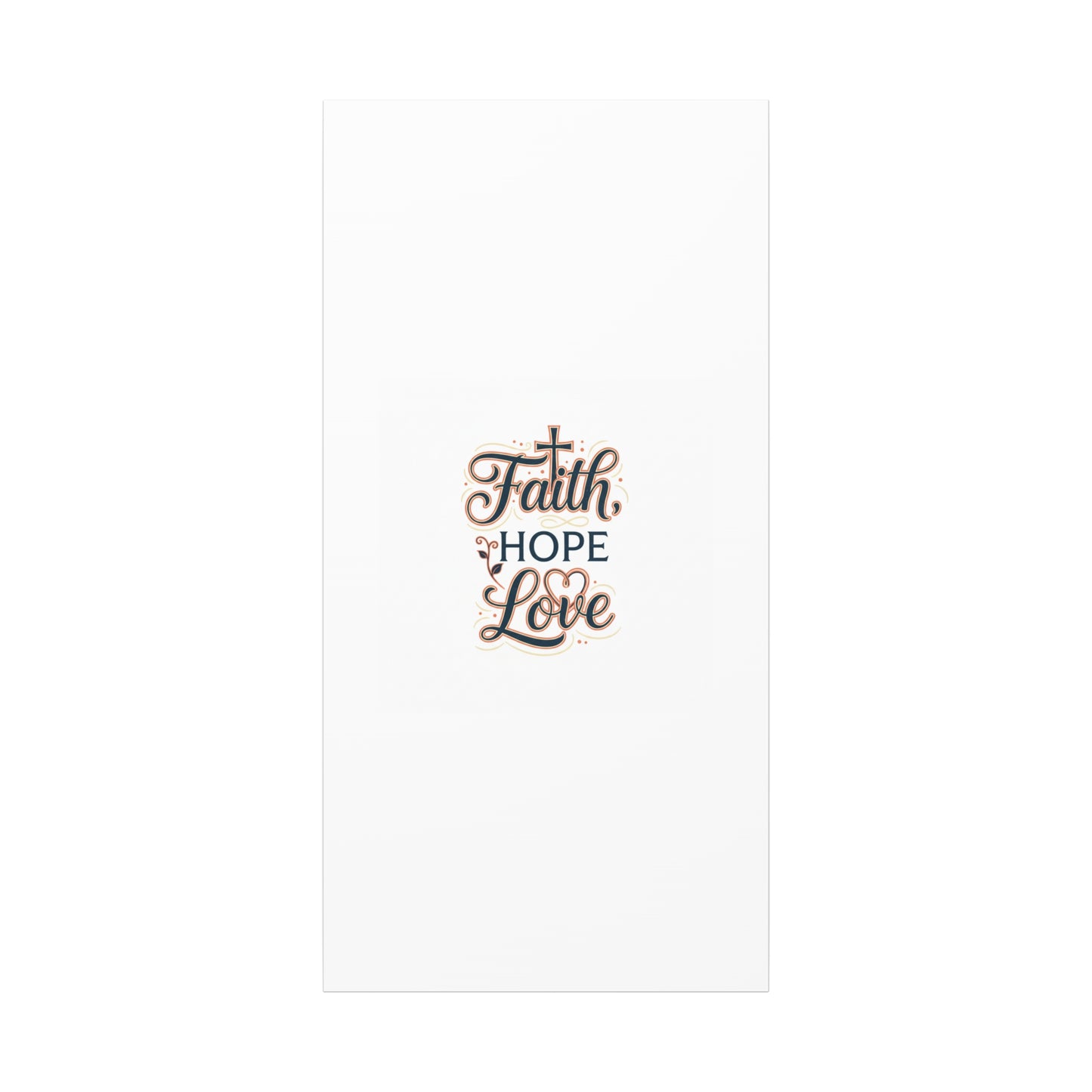 Faith Hope Love canvas, wall art