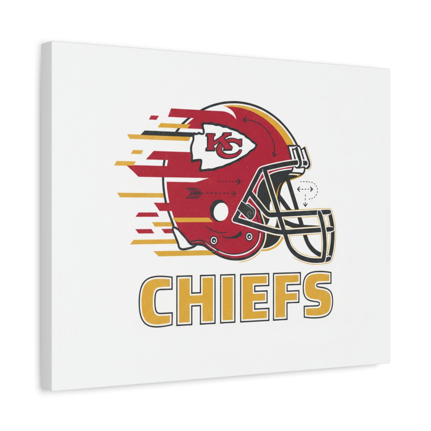 KC Chiefs Canvas  Wall Art