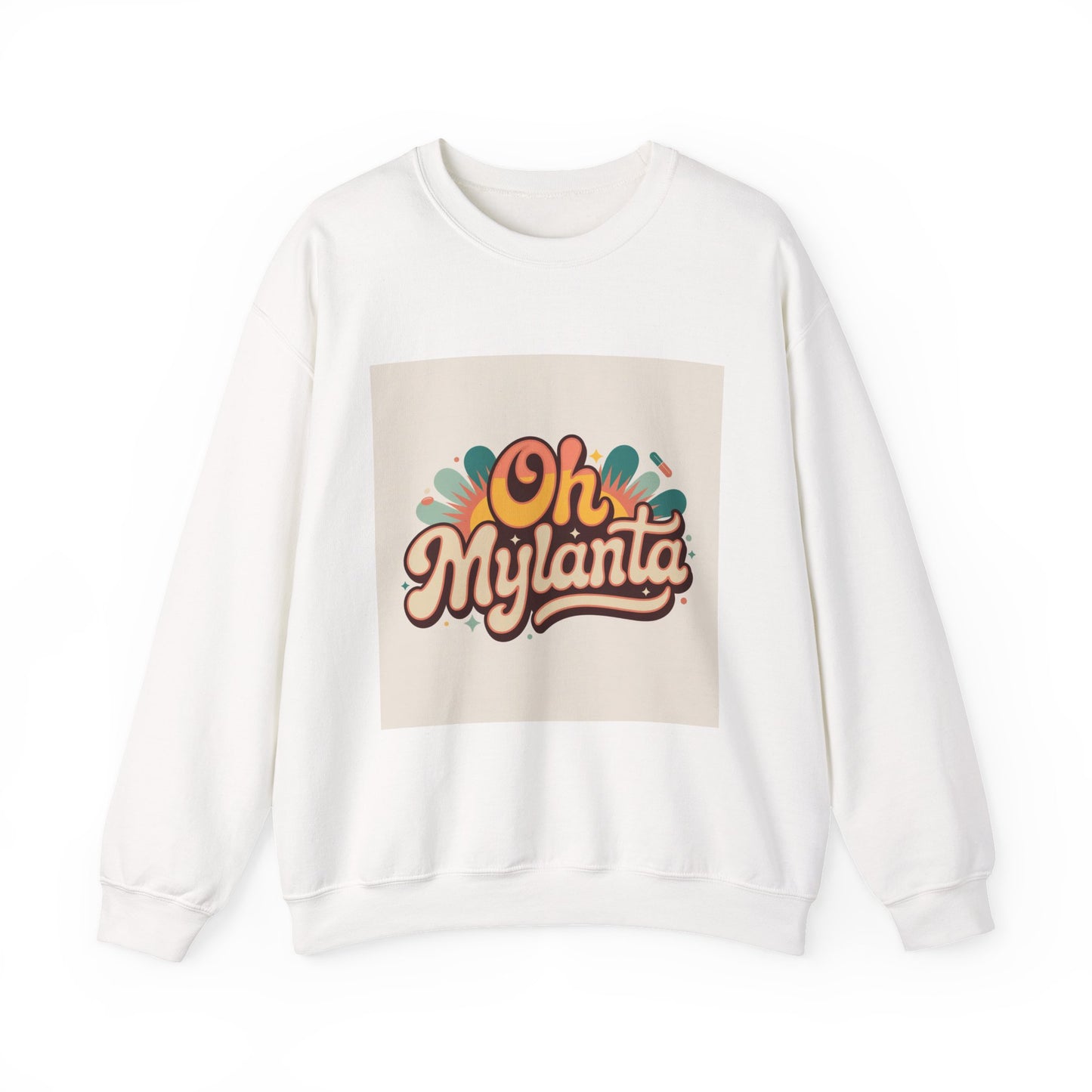 Oh Mylanta Retro Script Crewneck Sweatshirt |