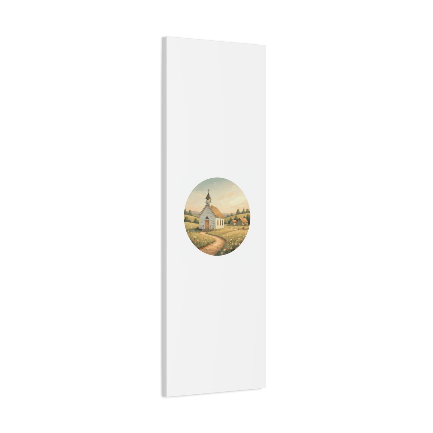 Country Church Matte Canvas, Stretched, 1.25"