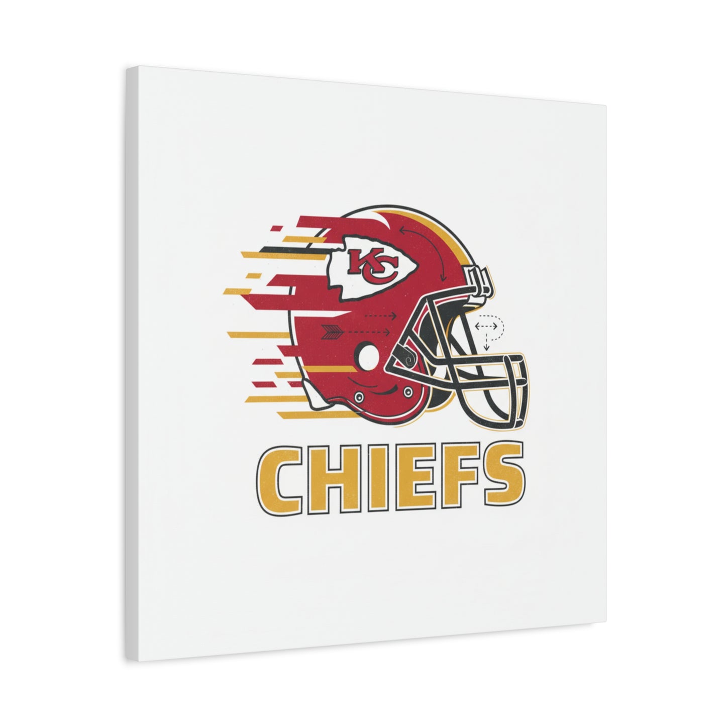 KC Chiefs Canvas  Wall Art