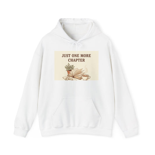 Just One More Chapter Hoodie | booklover shirt, reading aesthetic