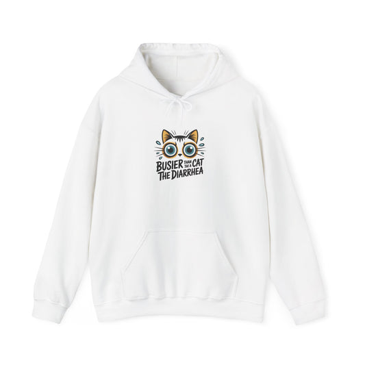 FUNNY CAT winter hoodie