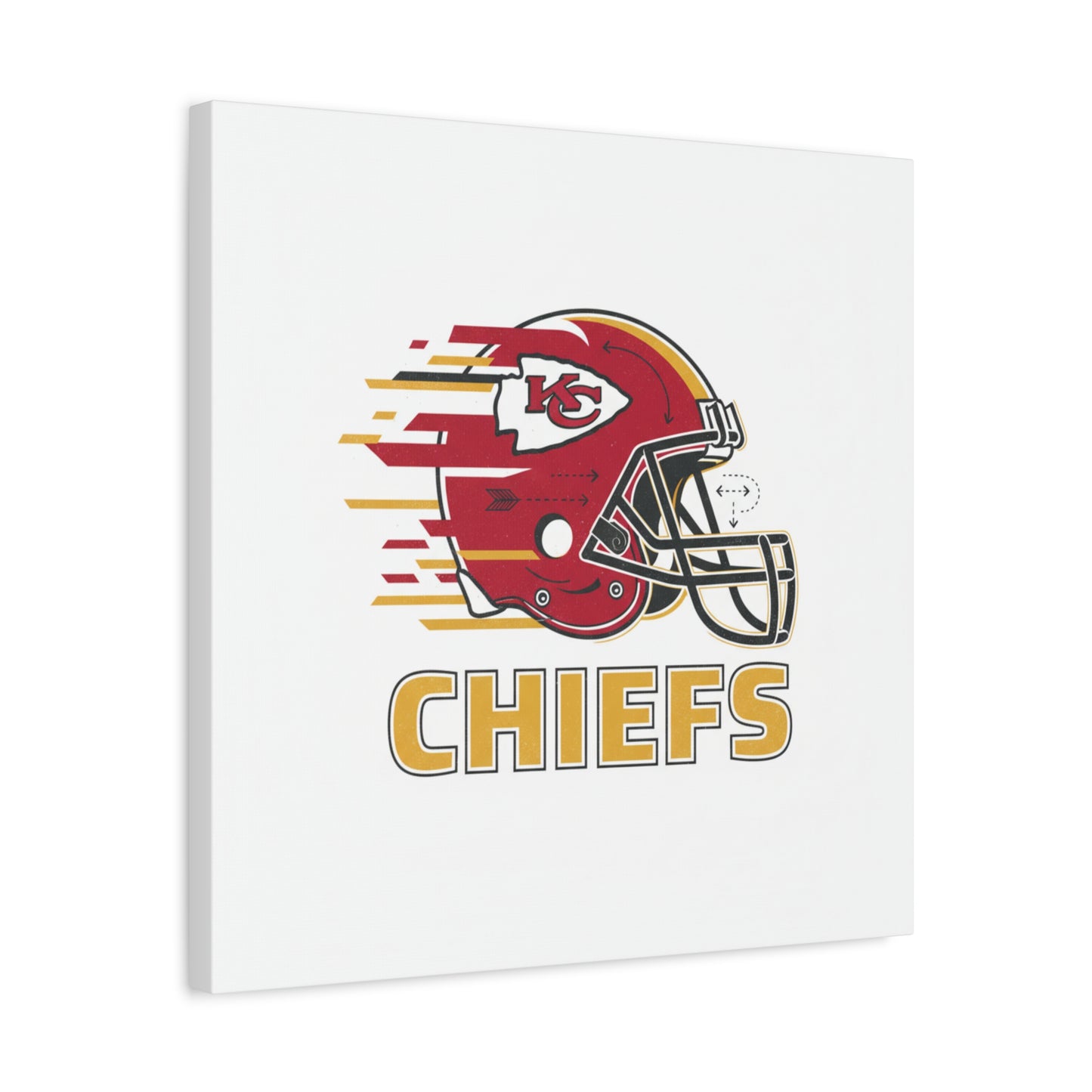 KC Chiefs Canvas  Wall Art