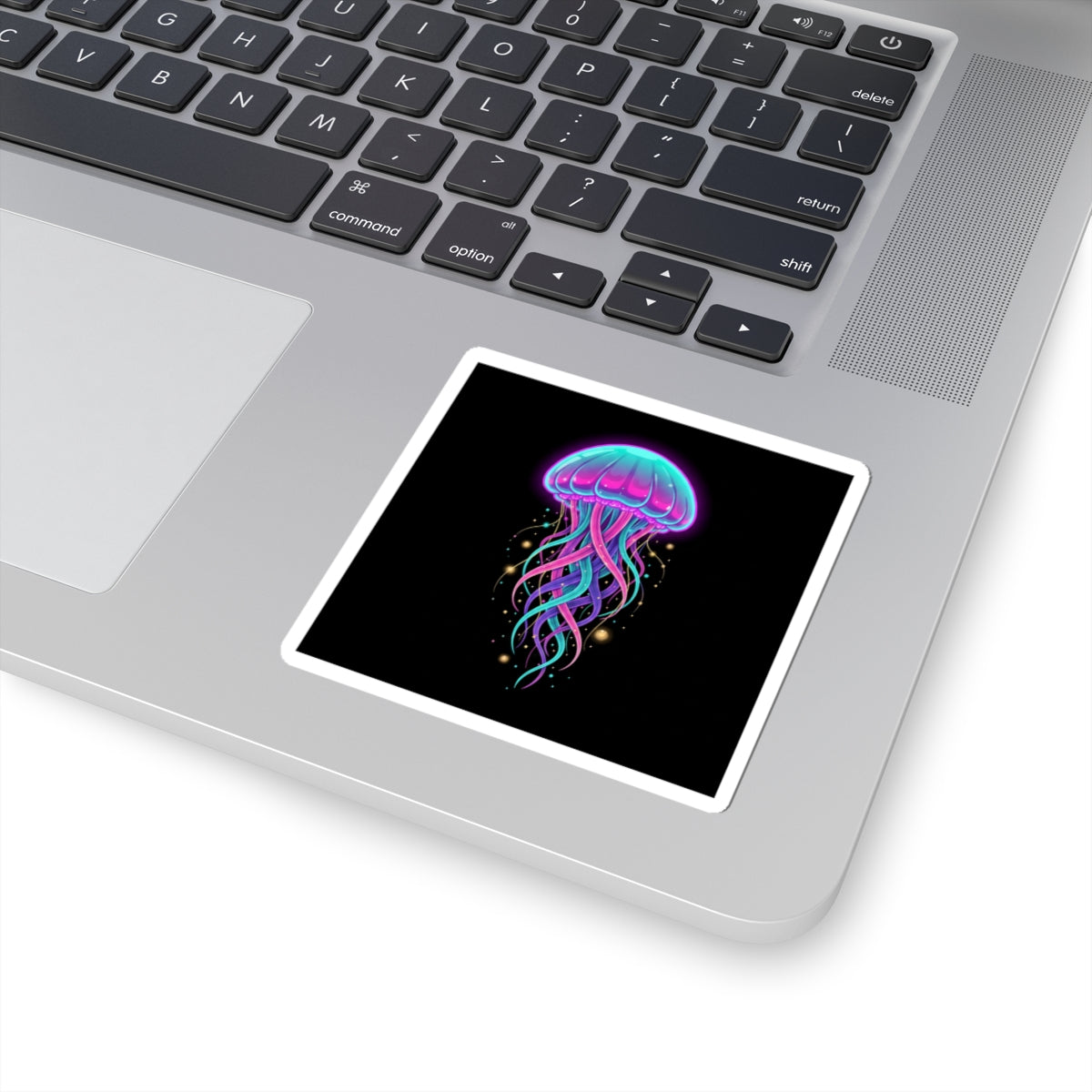 Neon Jellyfish Sticker