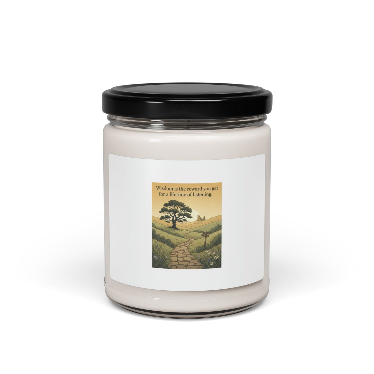 Wisdom candle--Soy 9oz,