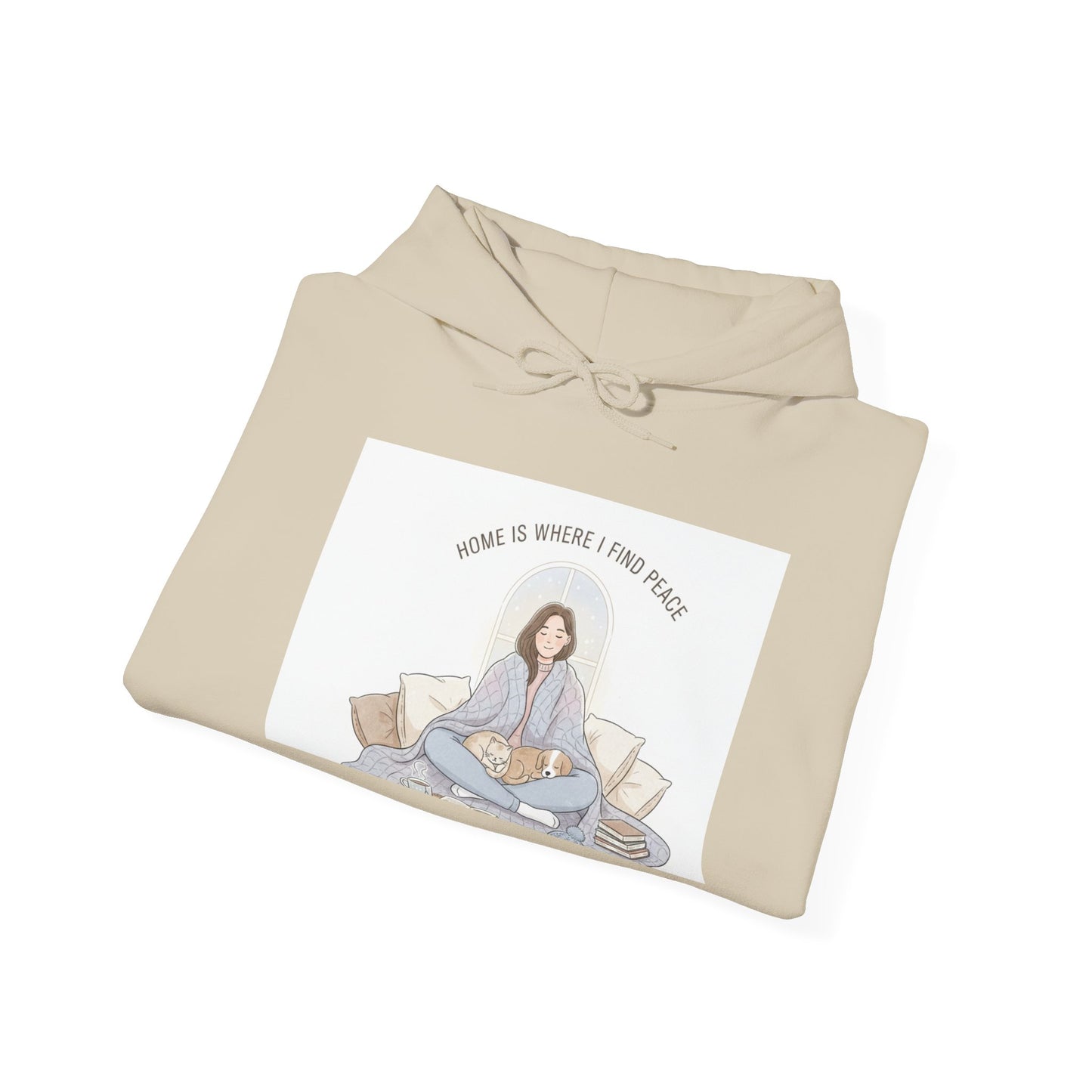 Homebody Reading Vibes Hoodie | introvert sweater, cozy winter shirt