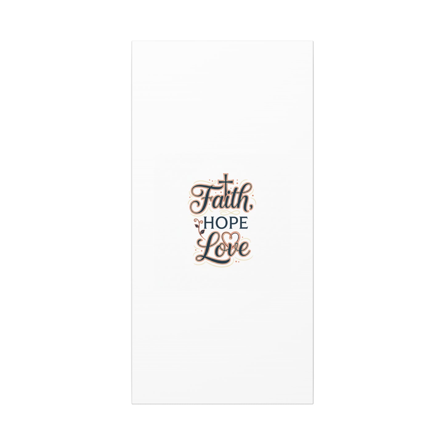 Faith Hope Love canvas, wall art