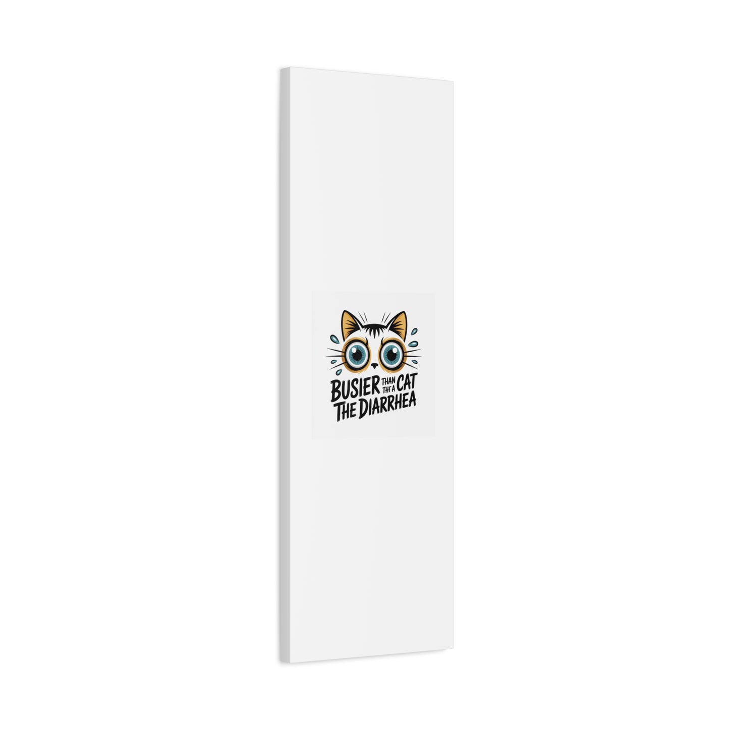 Humorous Cat  Canvas Wall Art