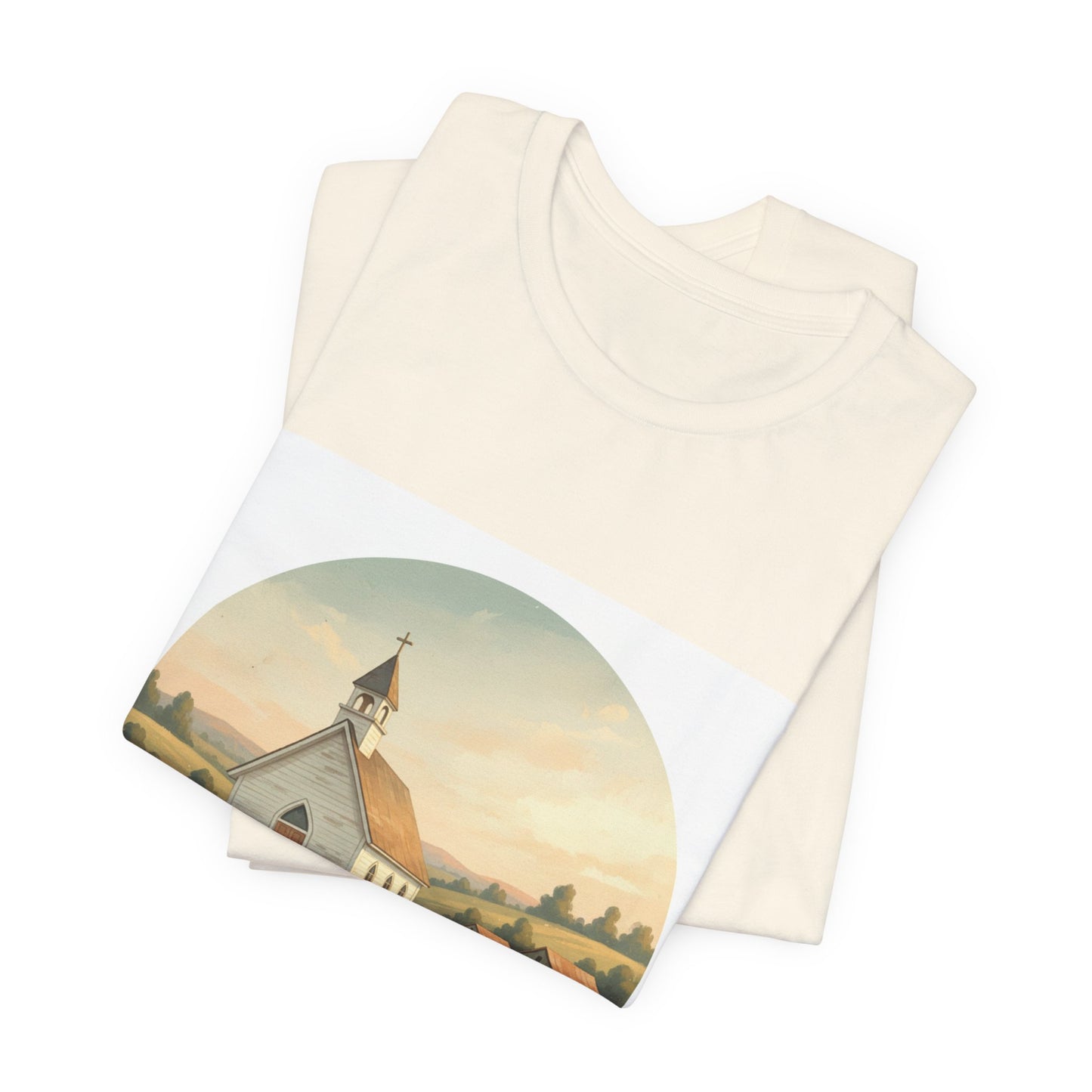 Country Church -Unisex Jersey Short Sleeve Tee