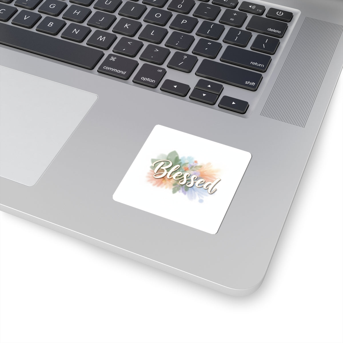Blessed floral - text Sticker