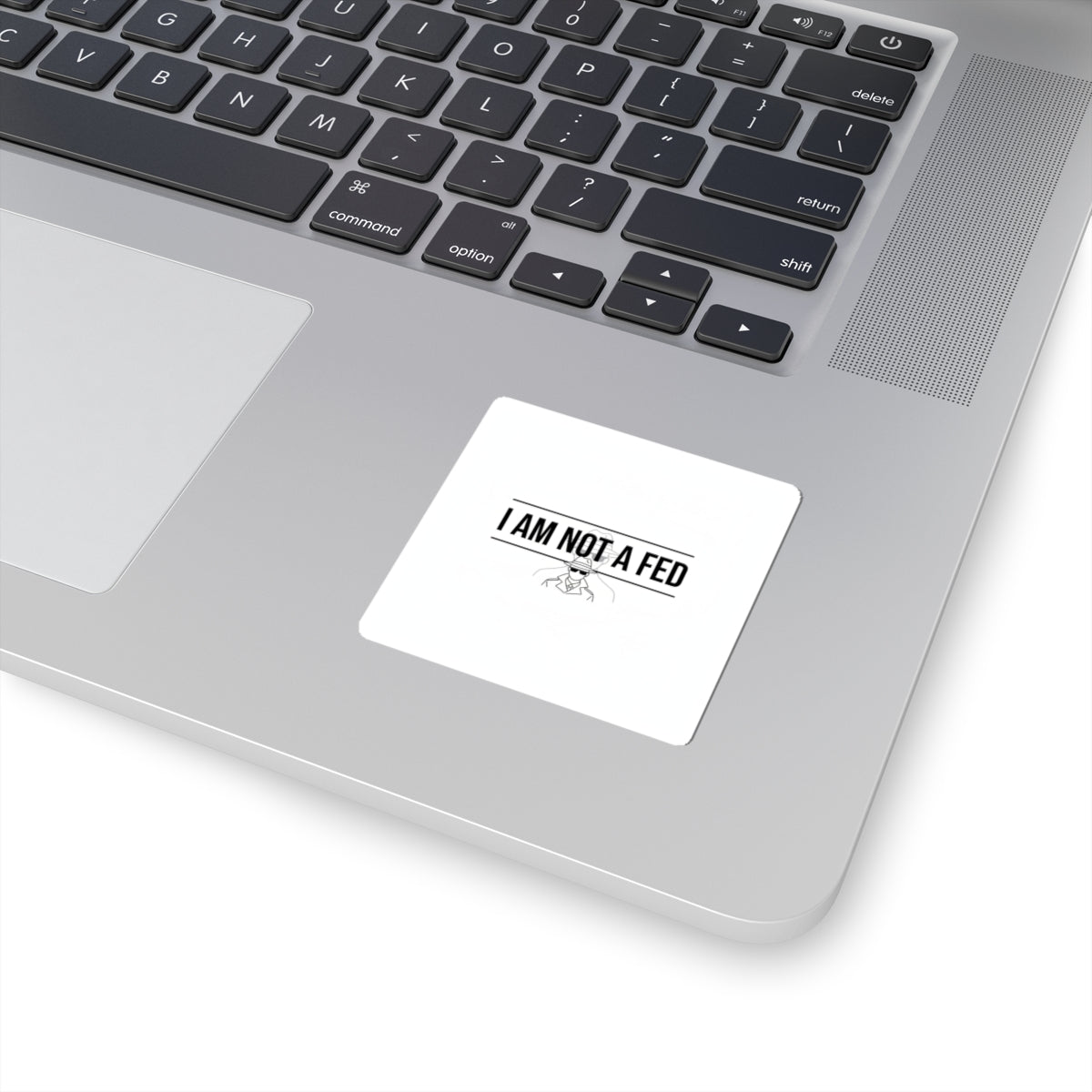 I Am Not A Fed Sticker | Sarcastic Introvert, Anxiety Humor