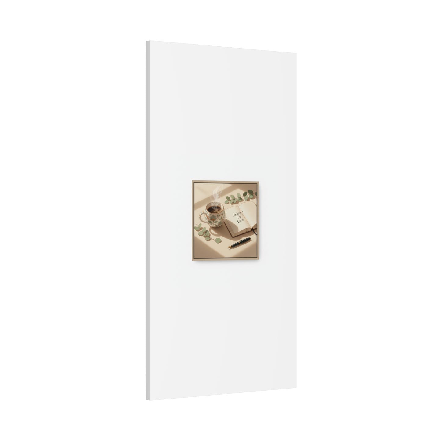 embrace the quiet canvas | morning routine art, sunrise decor