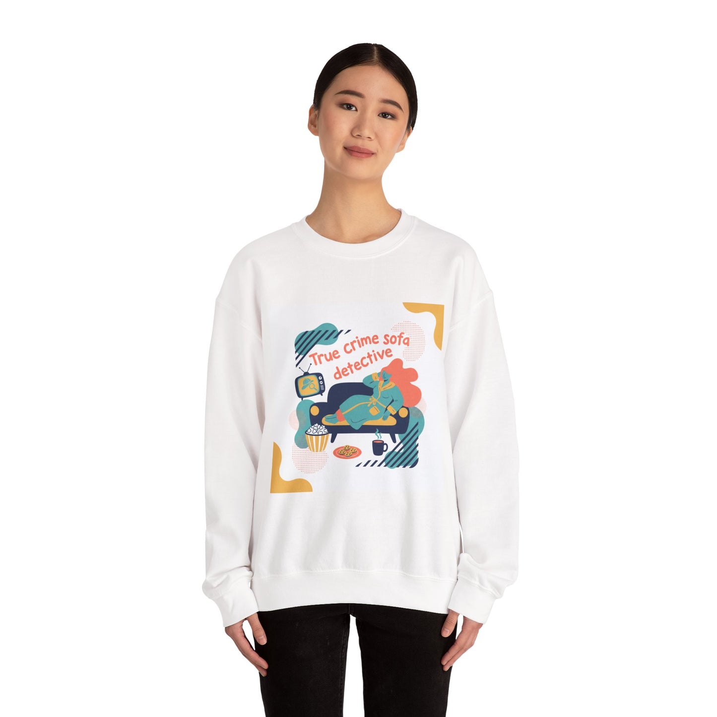 True Crime Sofa Detective Sweatshirt