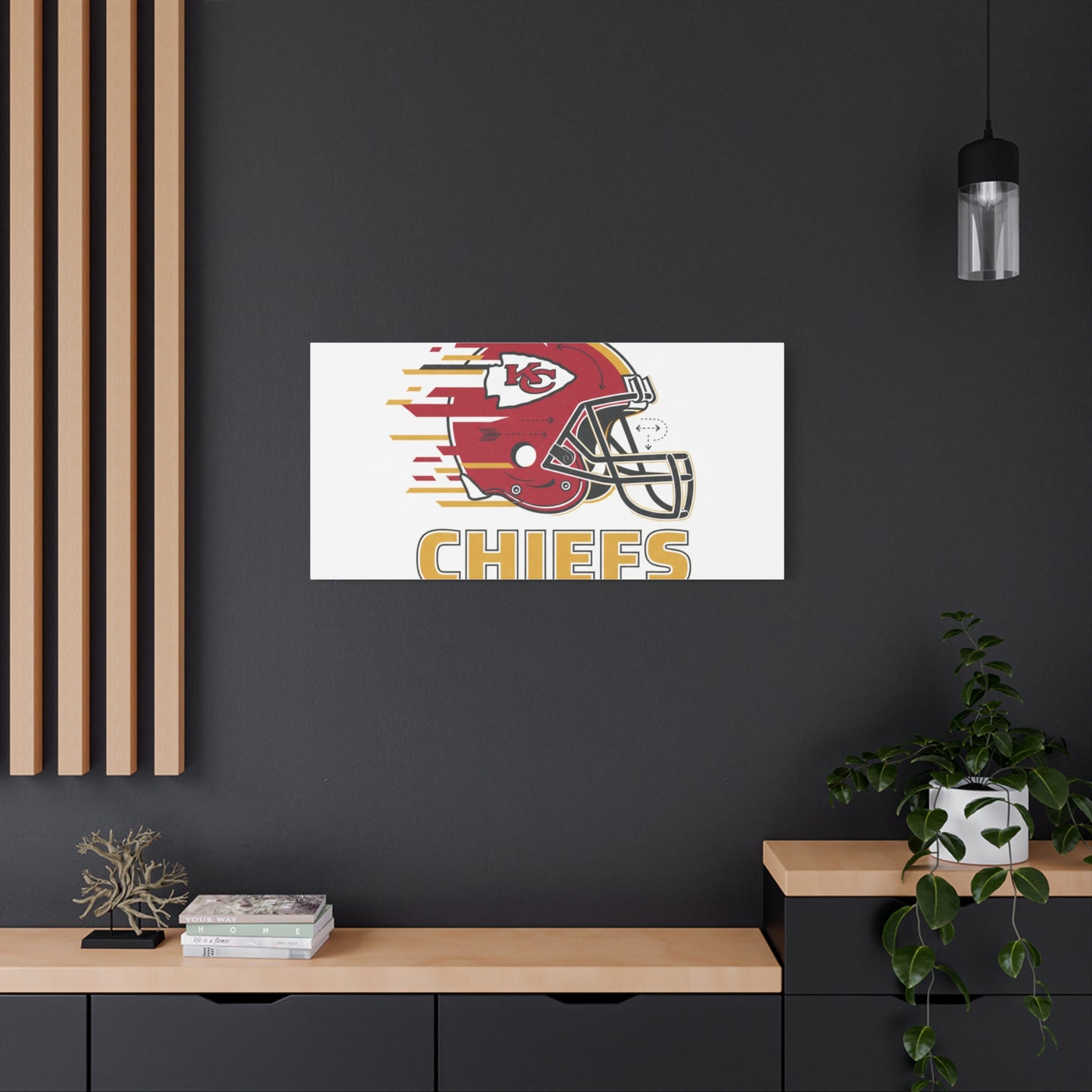 KC Chiefs Canvas  Wall Art