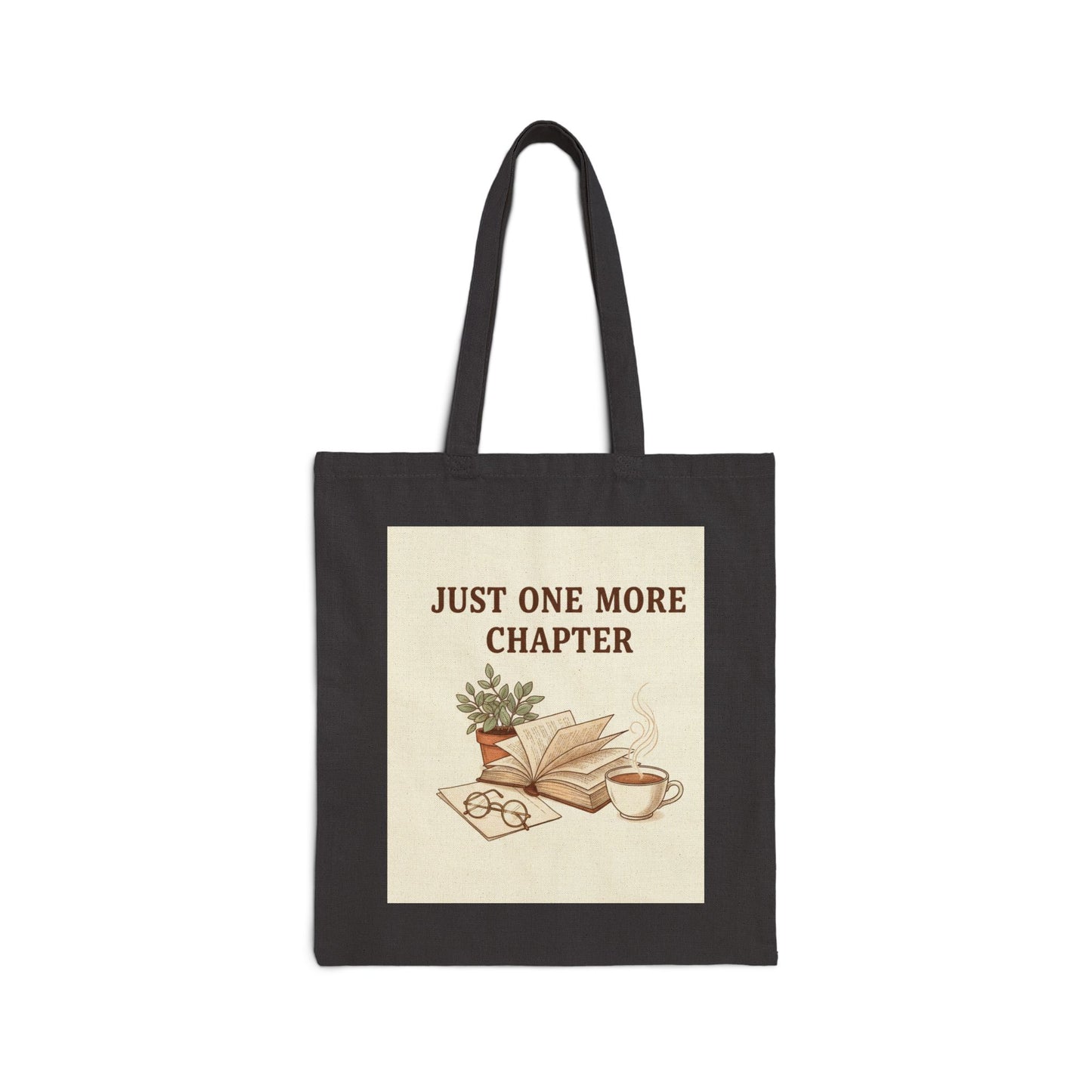 Just One More Chapter Tote | Reading Aesthetic, Bibliophile Tote