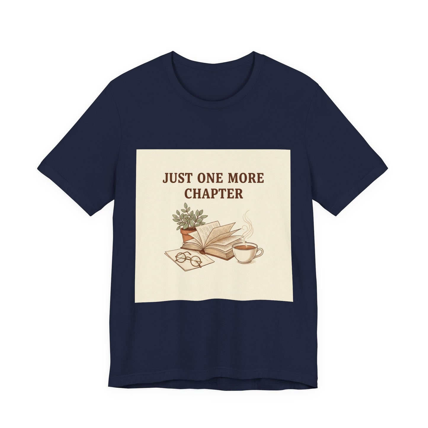 Just One More Chapter T-Shirt | Booklover Shirt, Reading Aesthetic