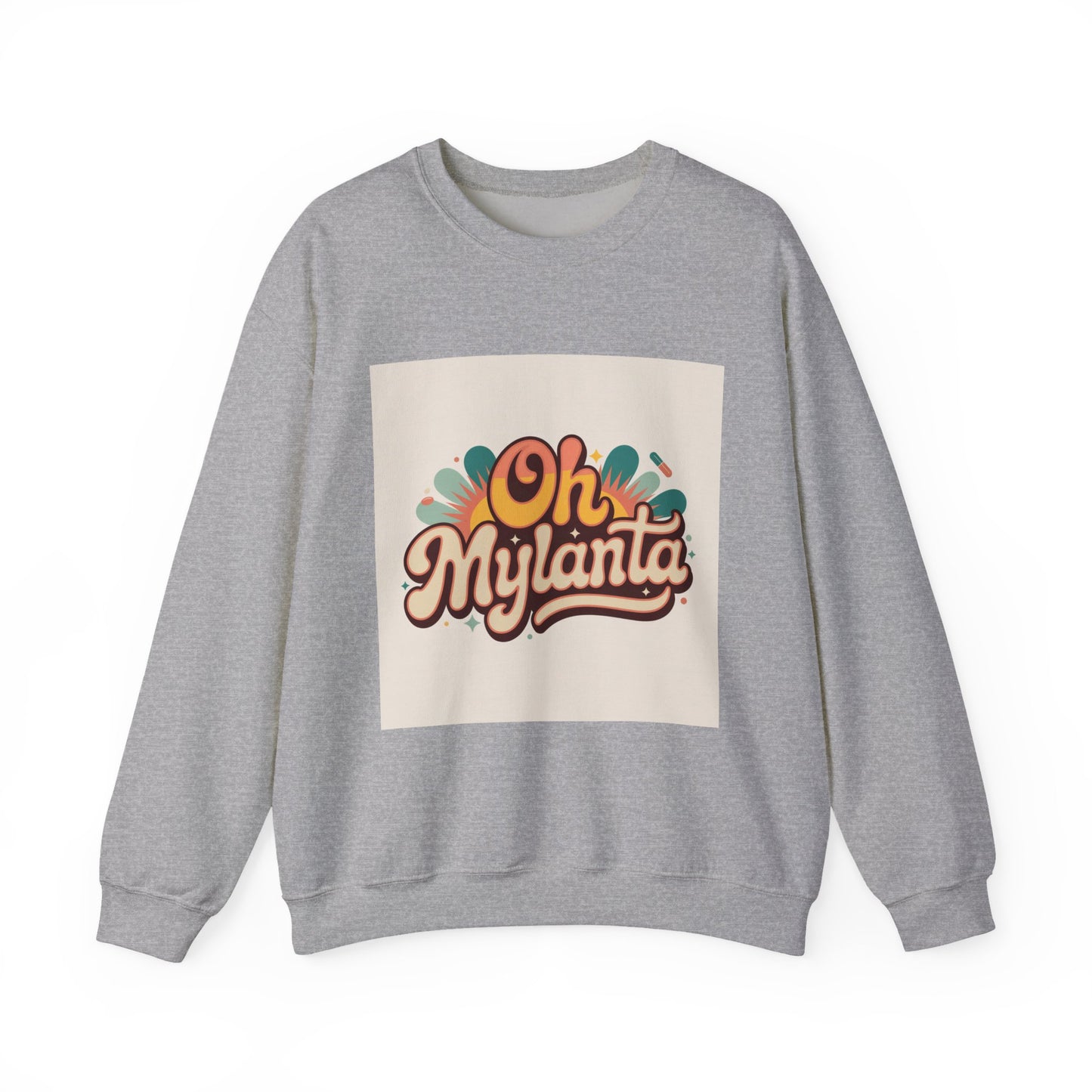 Oh Mylanta Retro Script Crewneck Sweatshirt |