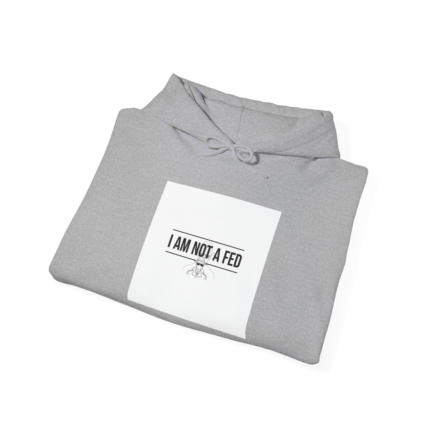 I Am Not A Fed Hoodie | sarcastic self-image humor, anxiety humor