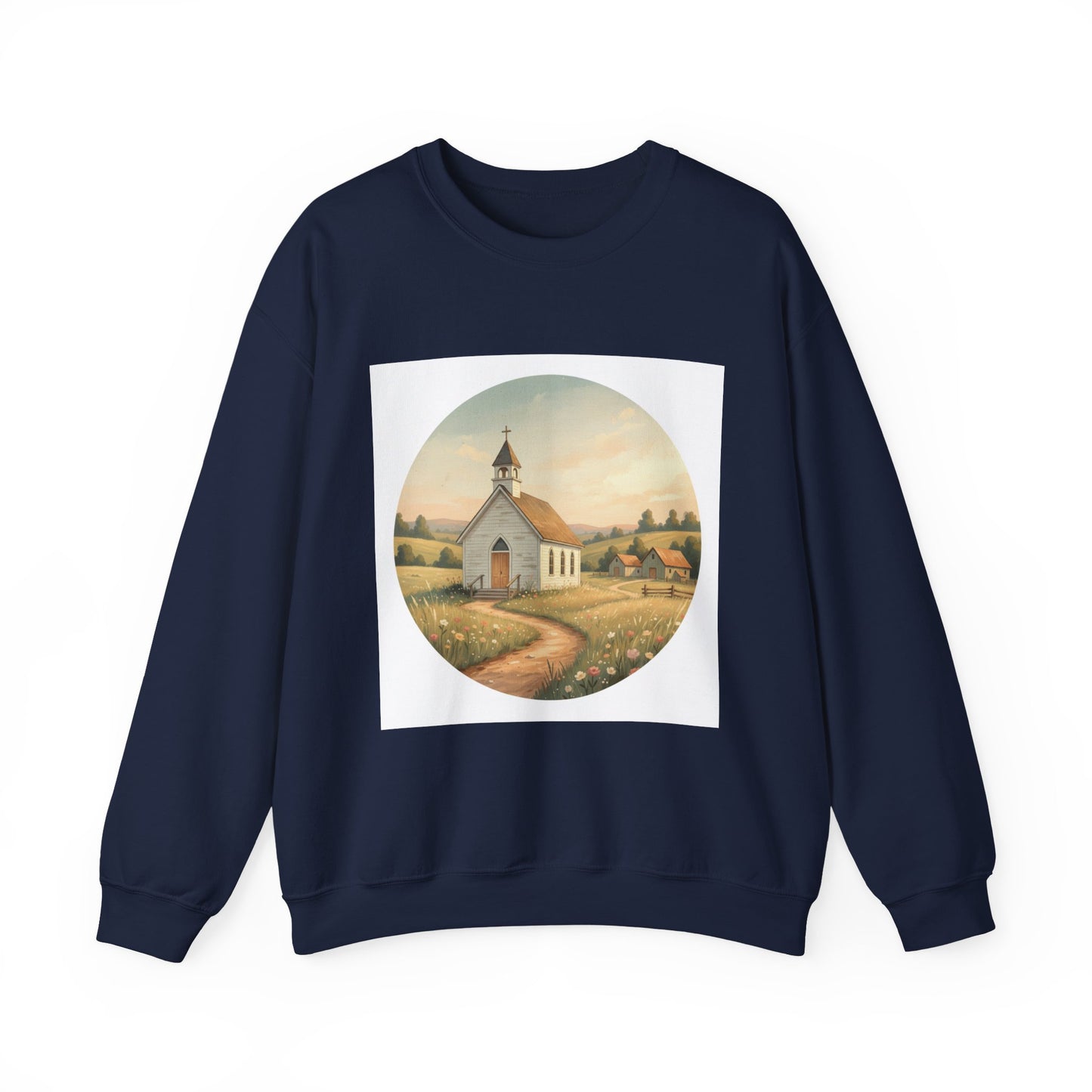 Country Church Unisex Heavy Blend™ Crewneck Sweatshirt