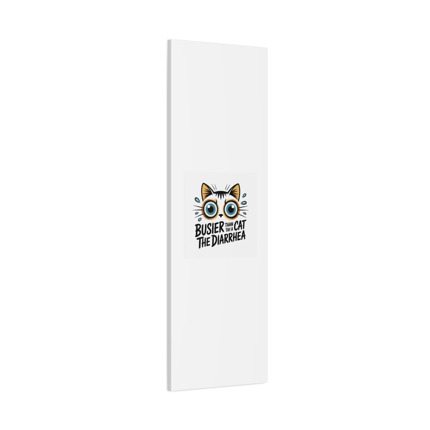 Humorous Cat  Canvas Wall Art
