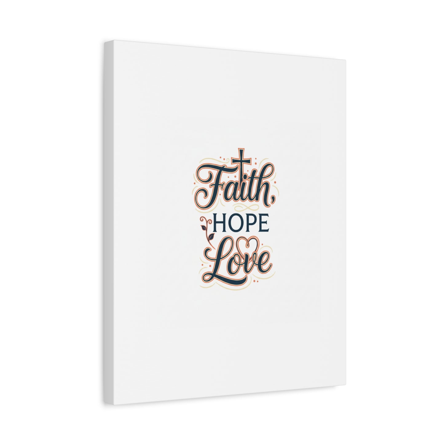 Faith Hope Love canvas, wall art