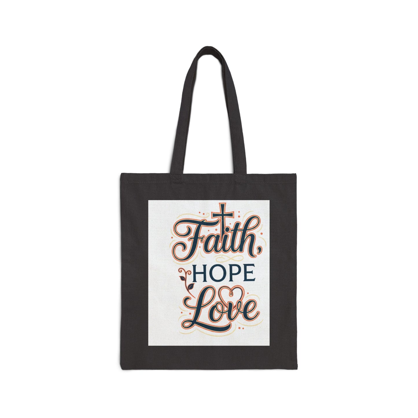 Faith Hope Love --tote