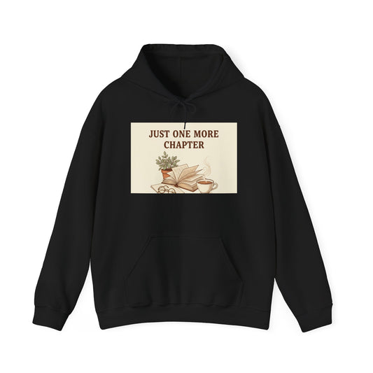 Just One More Chapter Hoodie | booklover shirt, reading aesthetic