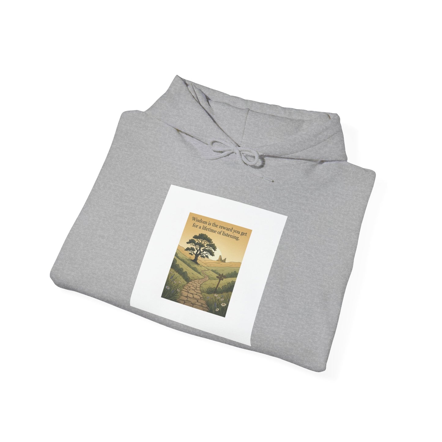 Wisdom quote hoodie