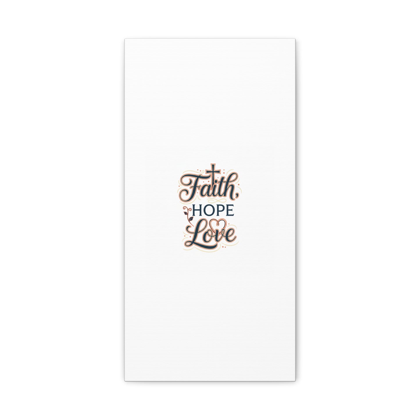 Faith Hope Love canvas, wall art